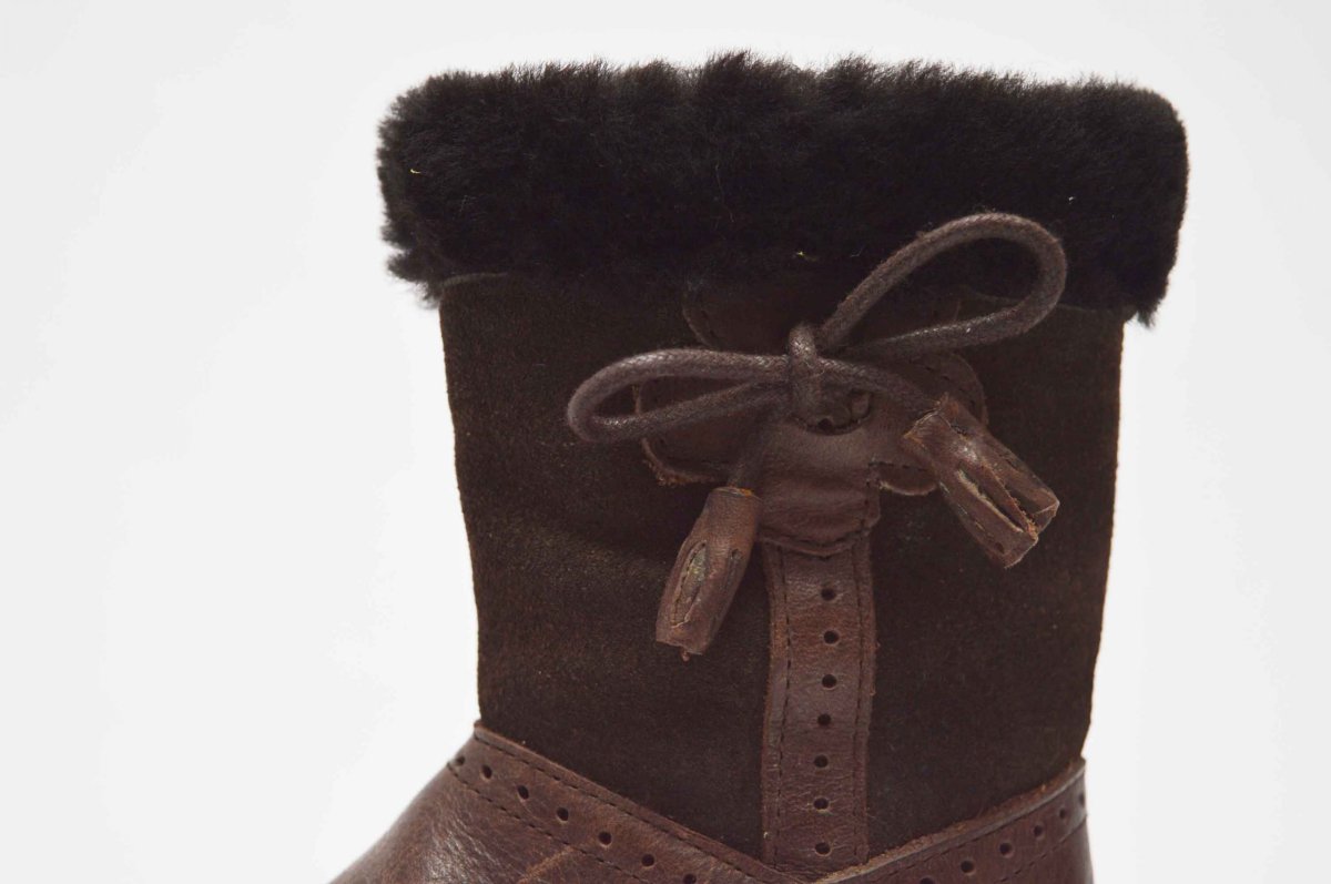 Bota alta flor pelo niña - Imagen 3