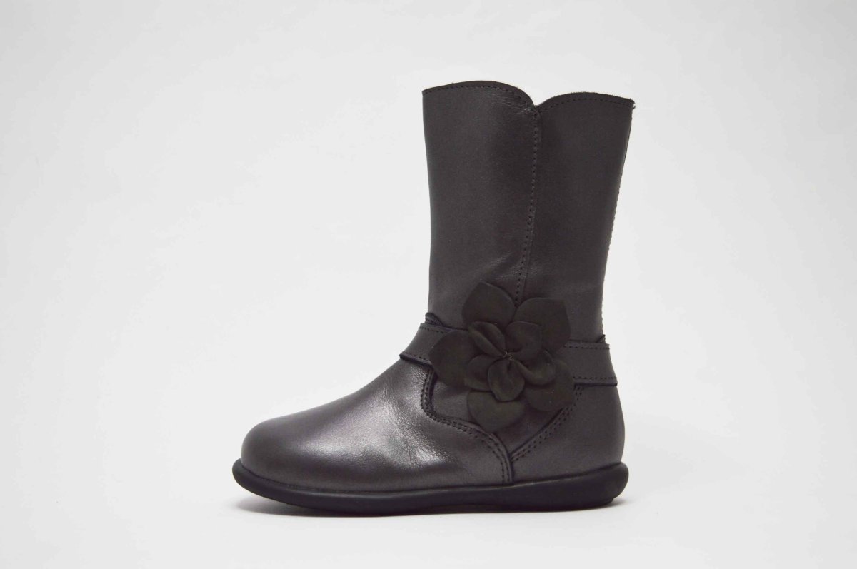 Bota alta flor niña - Imagen 7