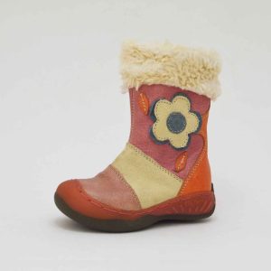 Bota con pelo niña