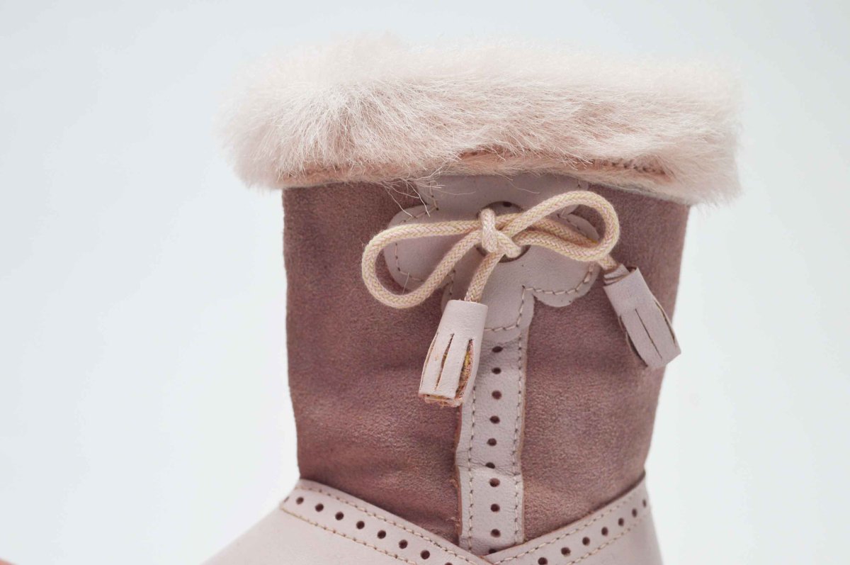 Bota alta flor pelo niña - Imagen 7