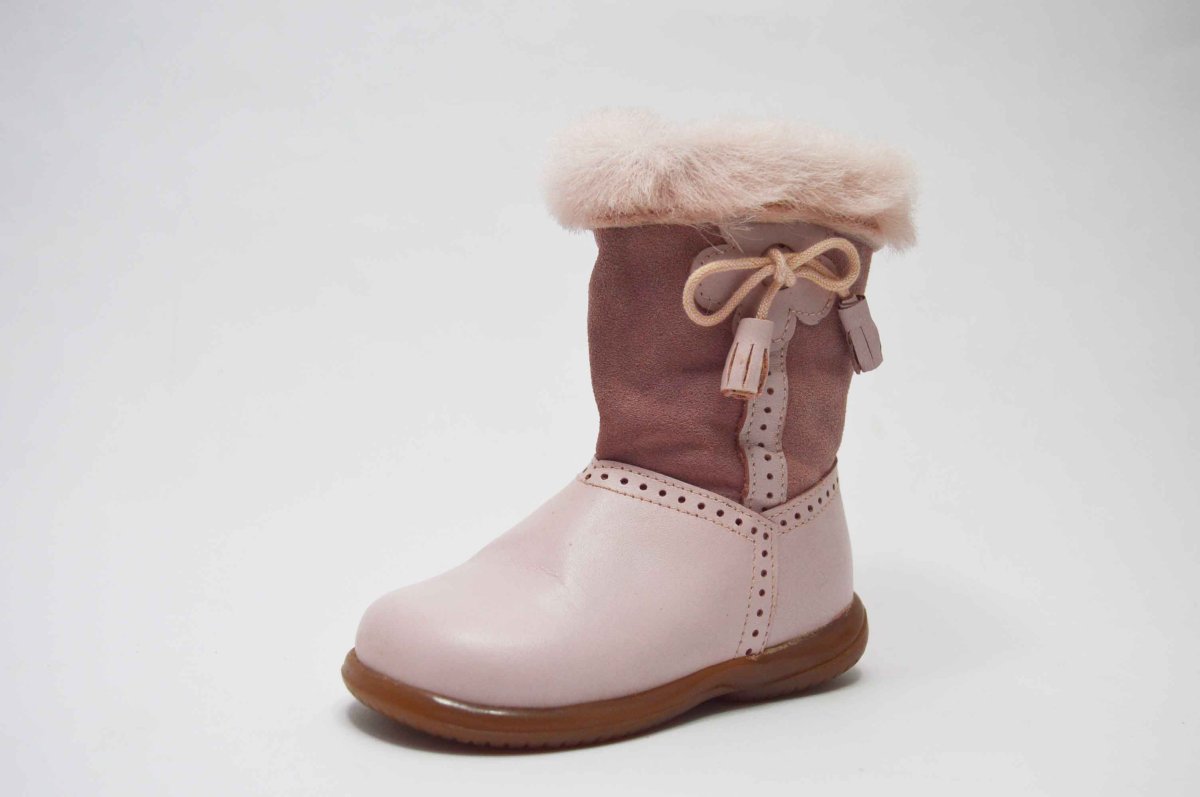 Bota alta flor pelo niña - Imagen 8