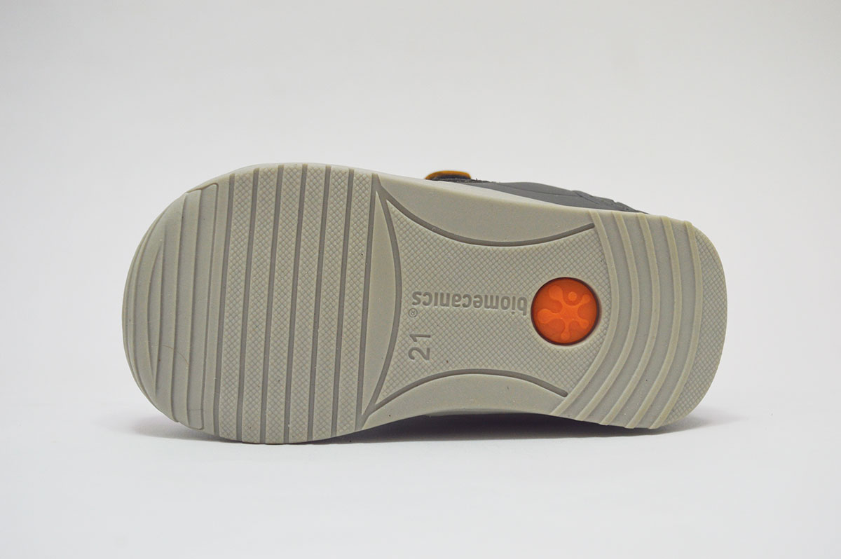 Bota tipo deportiva azul con naranja niño Biomecanics - Imagen 7