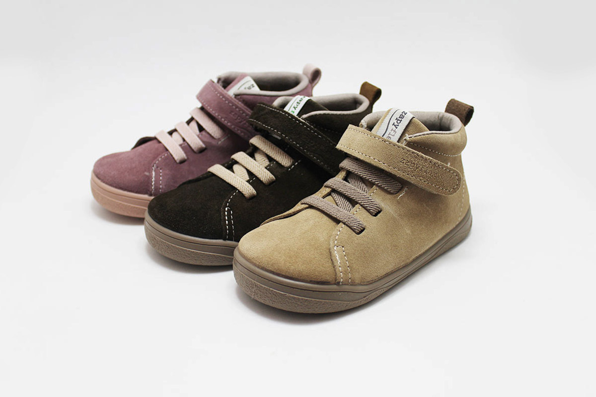 Bota barefoot serraje niños Zapyflex