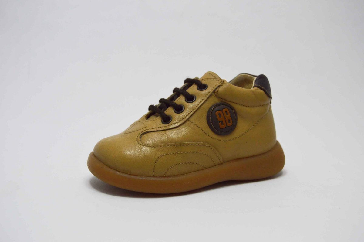 Botita camel cordones niño - Imagen 3