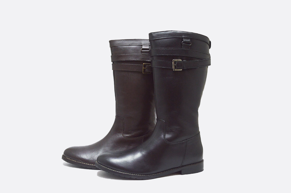 Bota alta hebilla correa niñas de Gioseppo - Imagen 2