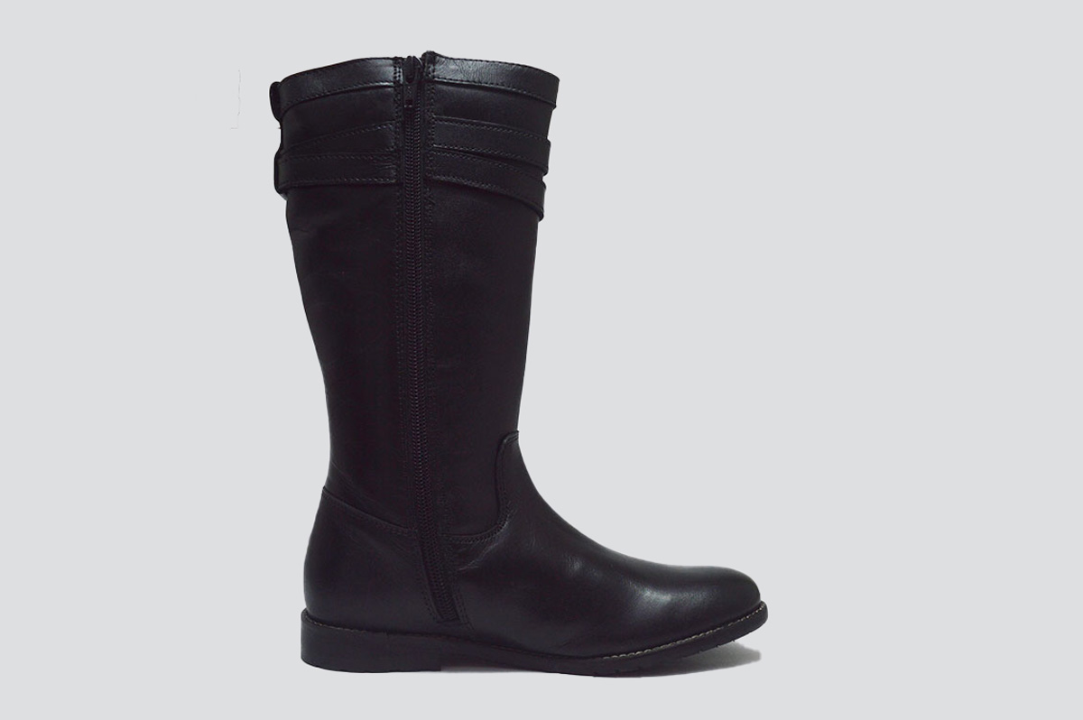 Bota alta hebilla correa niñas de Gioseppo - Imagen 4