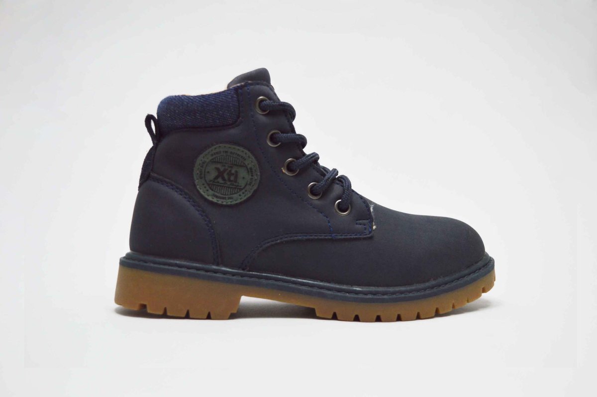 Bota rellena pelo cordones niño - Imagen 2