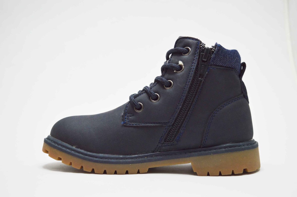 Bota rellena pelo cordones niño - Imagen 3