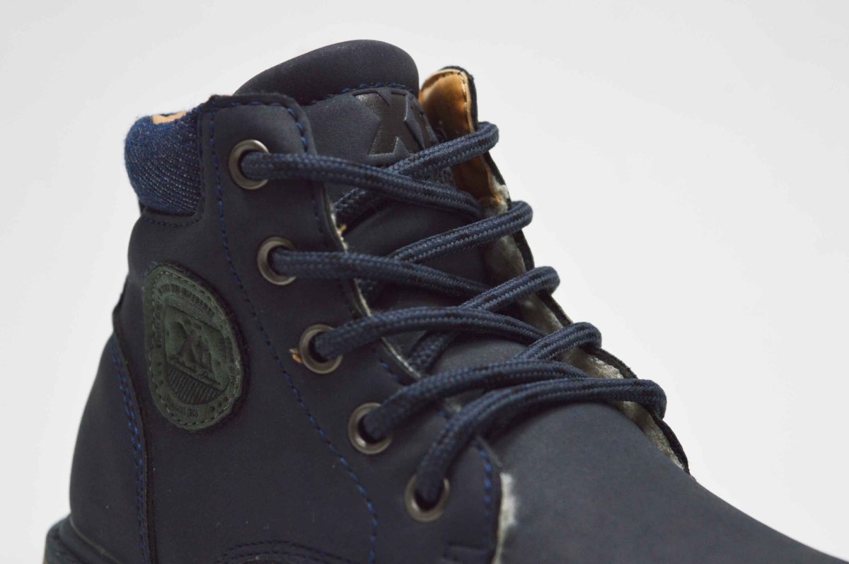 Bota rellena pelo cordones niño - Imagen 5