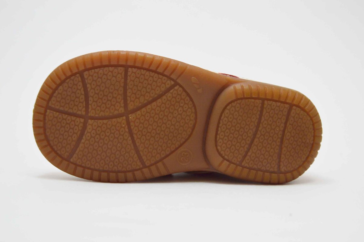 Bota con cierre adherente camel niña - Imagen 9