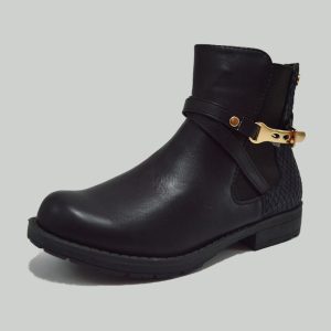 Bota corta negra niña marca XTI