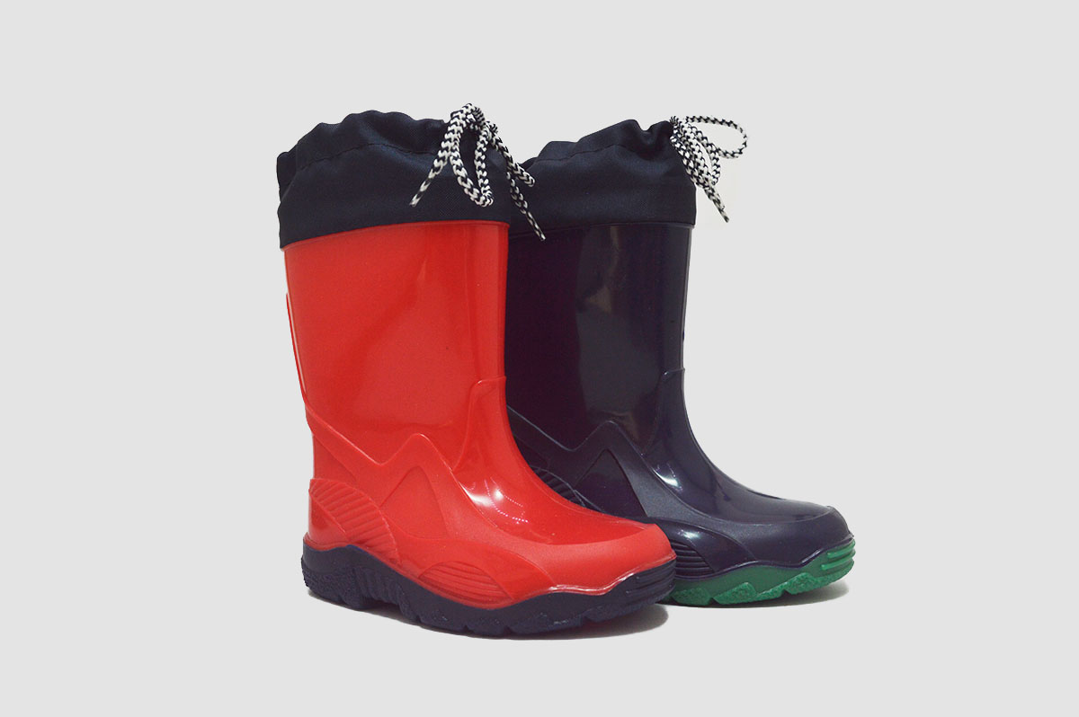 Bota de agua cuello ajustable niños