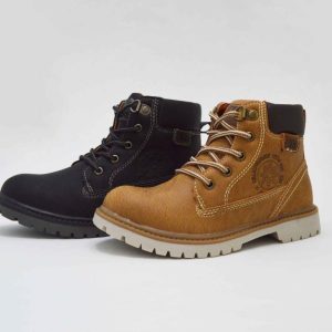 Bota todoterreno cordones niño
