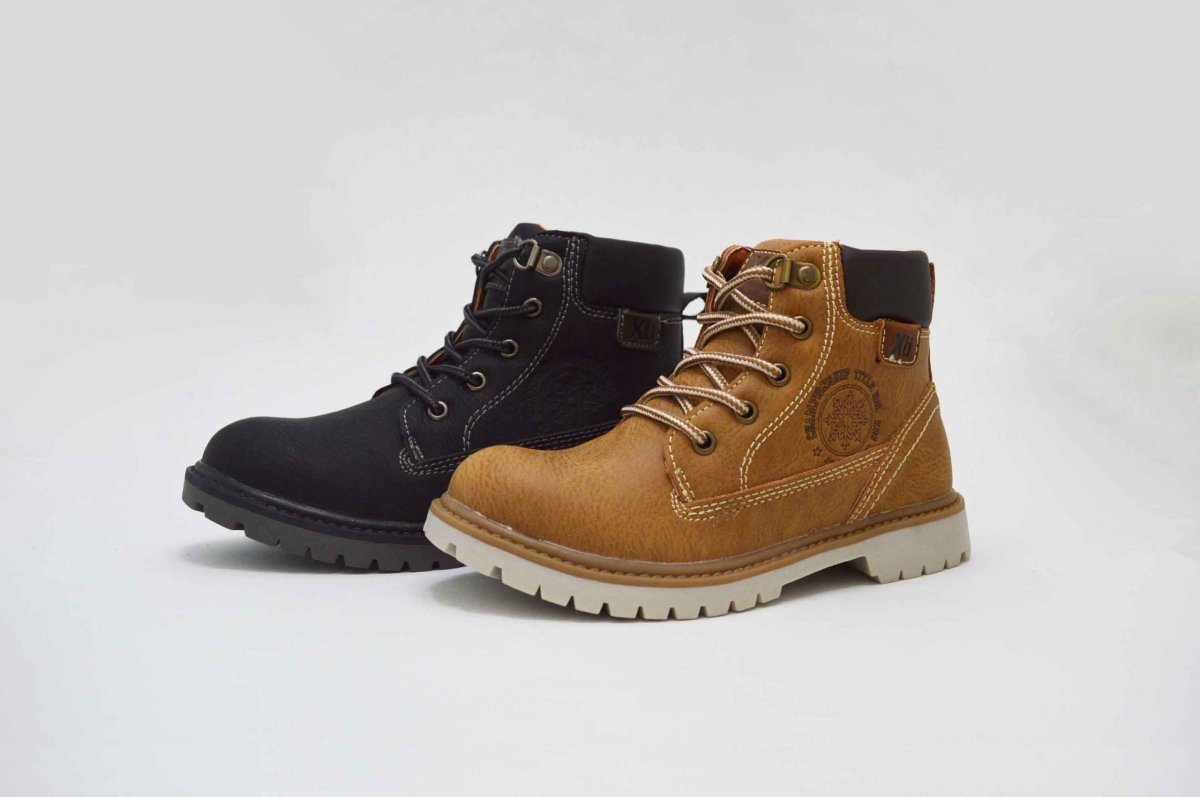 Bota todoterreno cordones niño - Imagen 2
