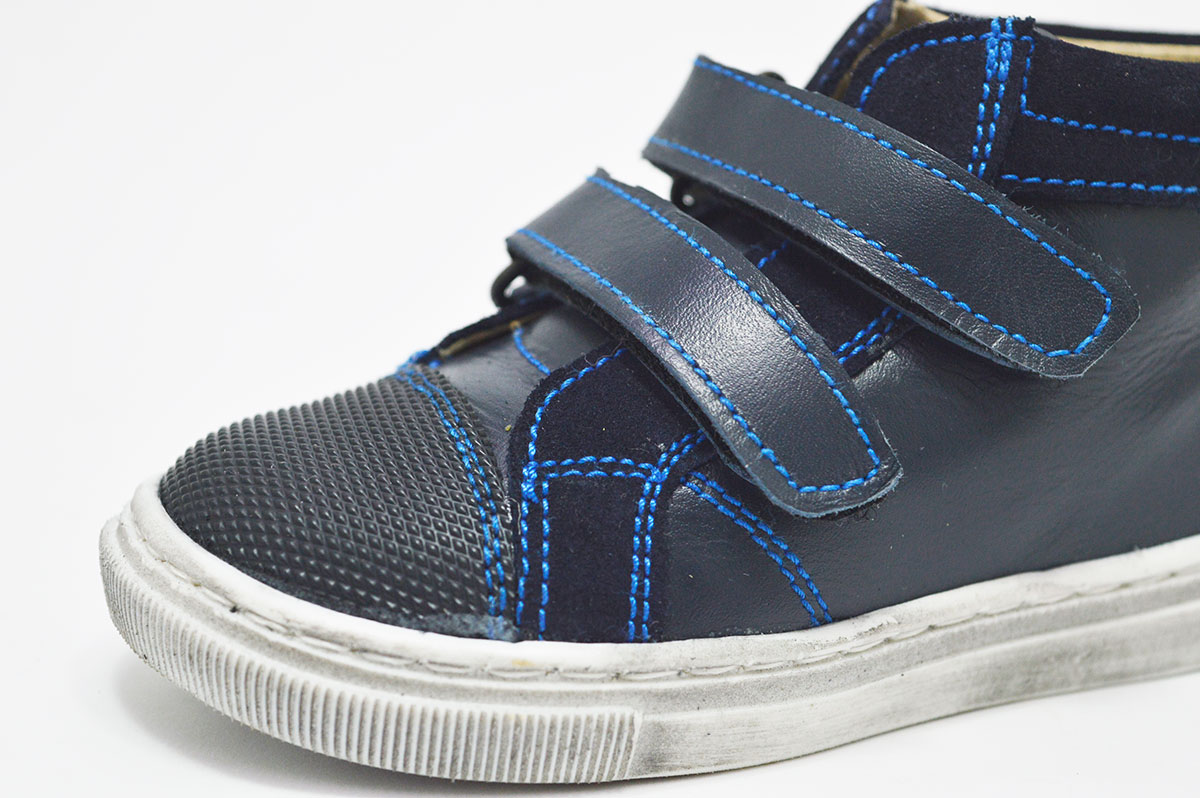 Bota puntera reforzada azul niño - Imagen 4