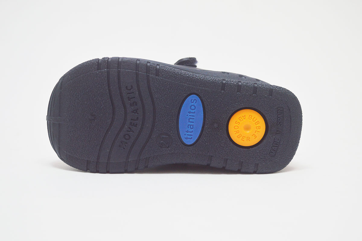 Bota combinada napa con serraje azul niño - Imagen 9