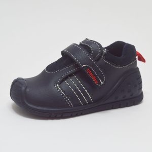 Bota combinada napa con serraje azul niño