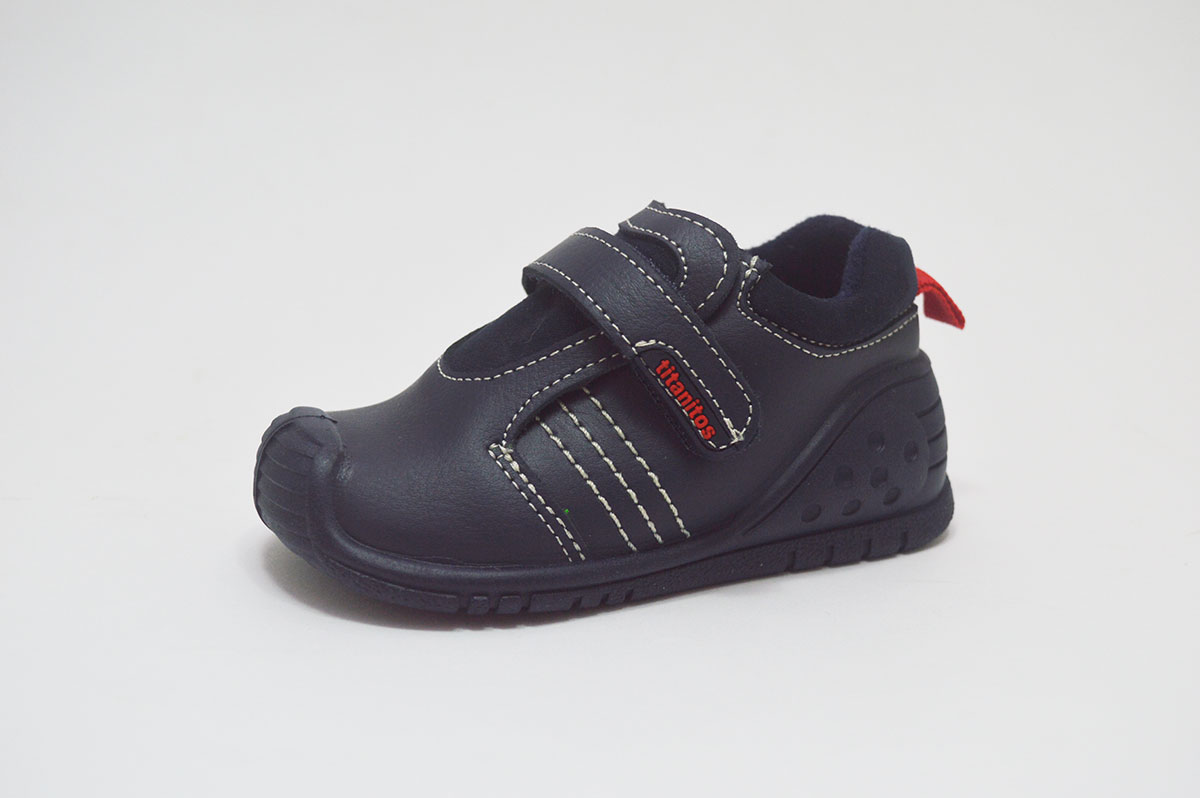 Bota combinada napa con serraje azul niño - Imagen 5