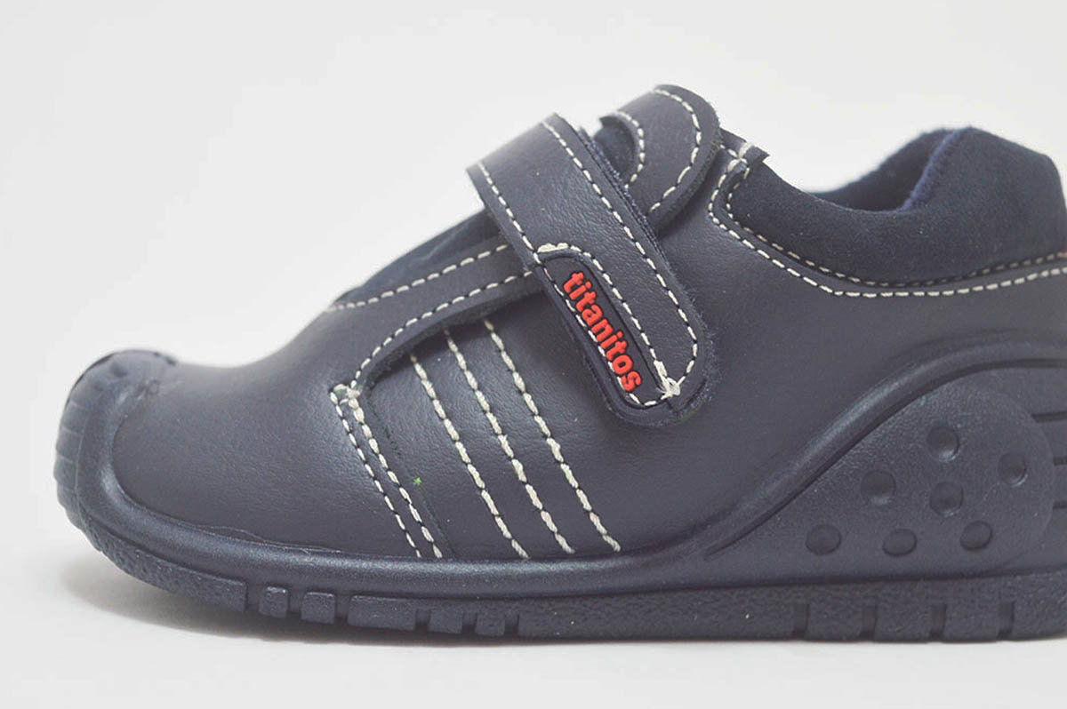 Bota combinada napa con serraje azul niño - Imagen 7