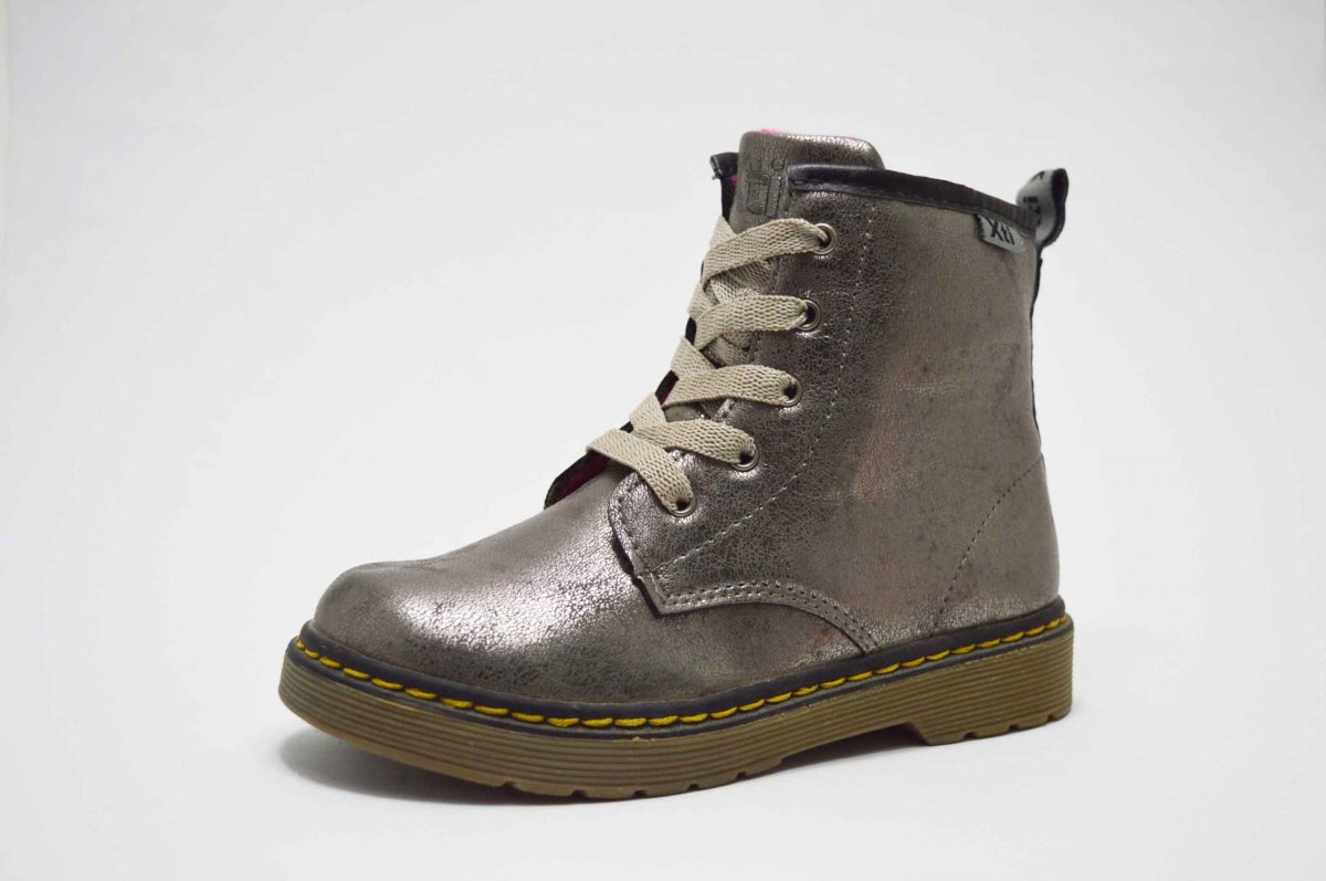Botas estilo militar tonos metalizados niña - Imagen 6