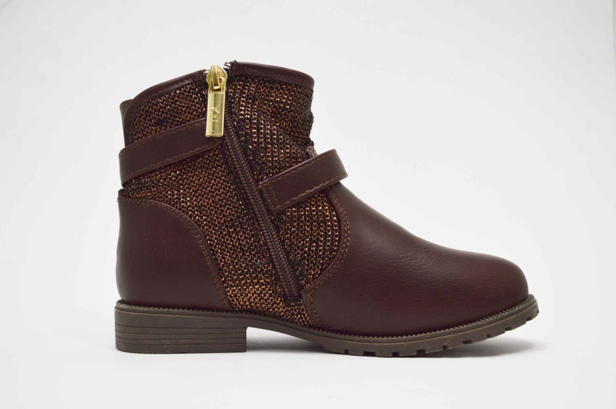 Botas hebillas marron niña - Imagen 5