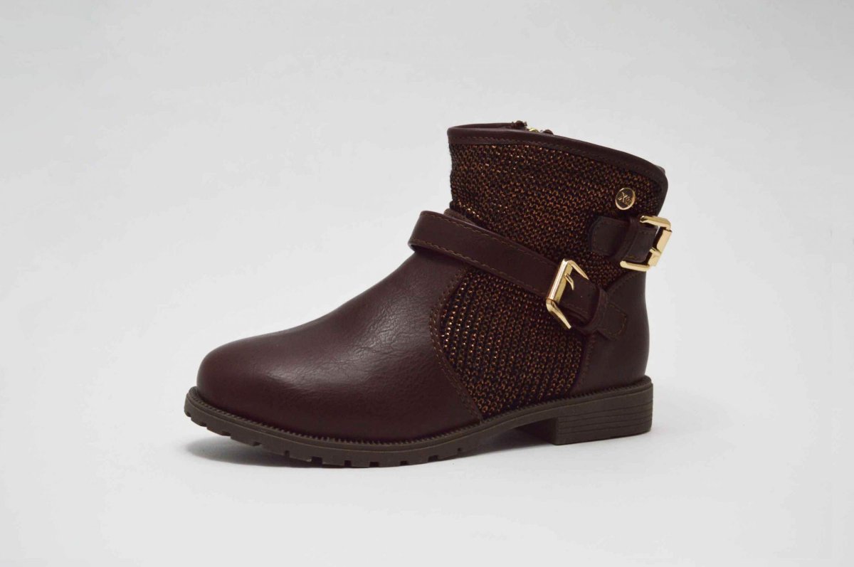 Botas hebillas marron niña - Imagen 2