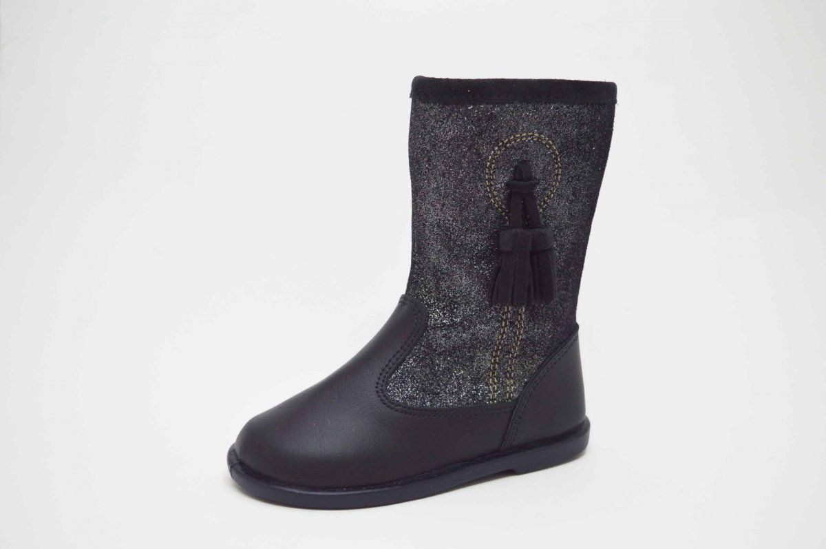 Botas niña borlas glitter - Imagen 2