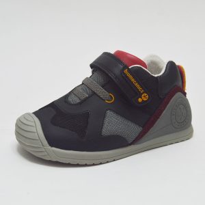 Bota gris negro niño Biomecanics