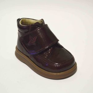 Bota charol piel