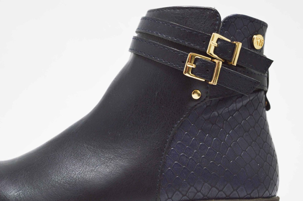 Bota azul hebillas niña - Imagen 9
