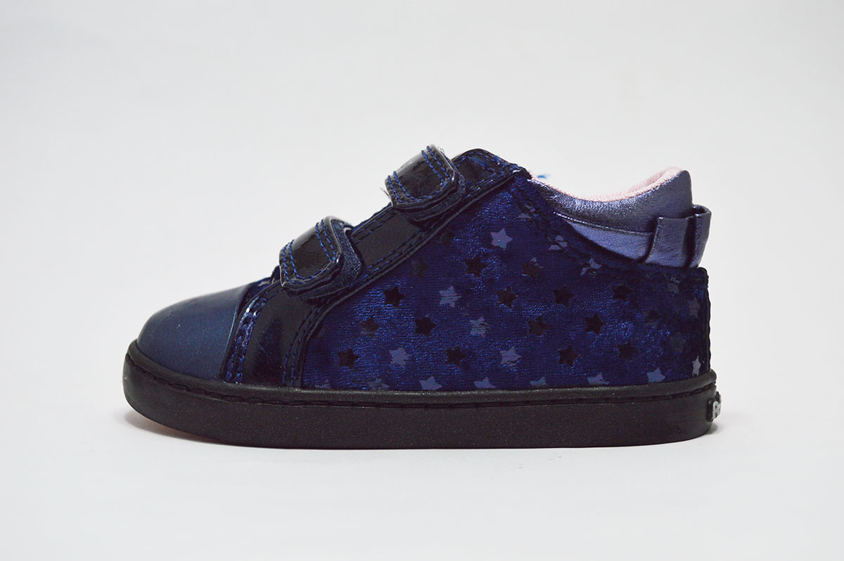 Botas azul efecto terciopelo estrellas niña Pablosky - Imagen 3