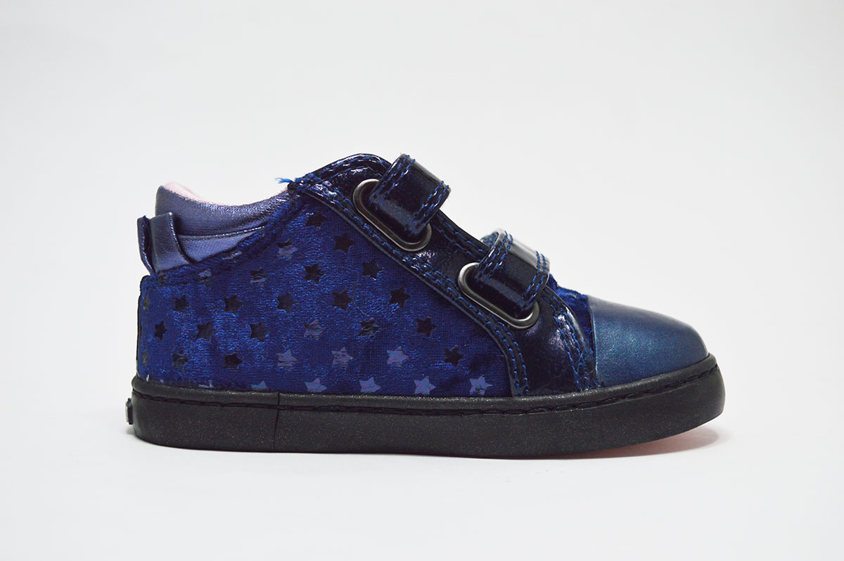 Botas azul efecto terciopelo estrellas niña Pablosky - Imagen 4