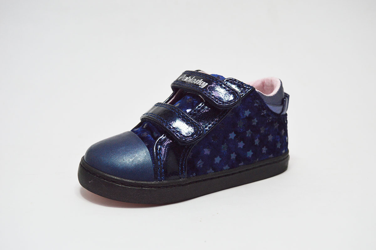 Botas azul efecto terciopelo estrellas niña Pablosky - Imagen 2
