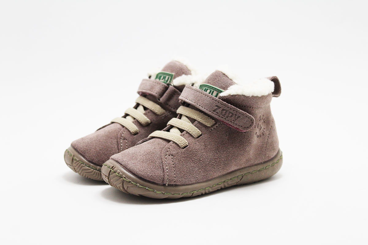 Bota serraje rosa borreguito Zapy - Imagen 2