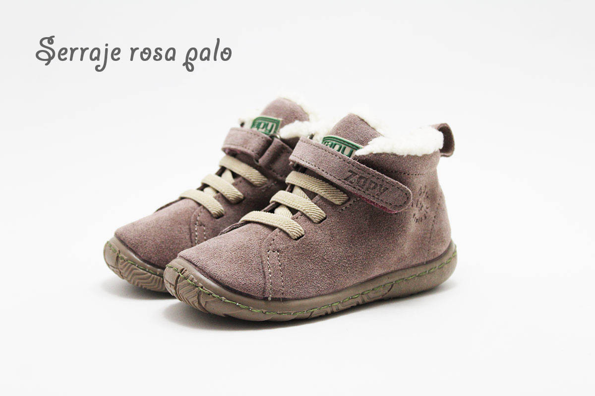 Bota serraje rosa borreguito Zapy - Imagen 5