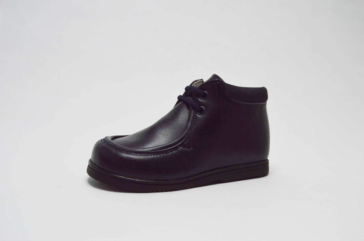 Bota tipo wallabi azul marino niño - Imagen 2