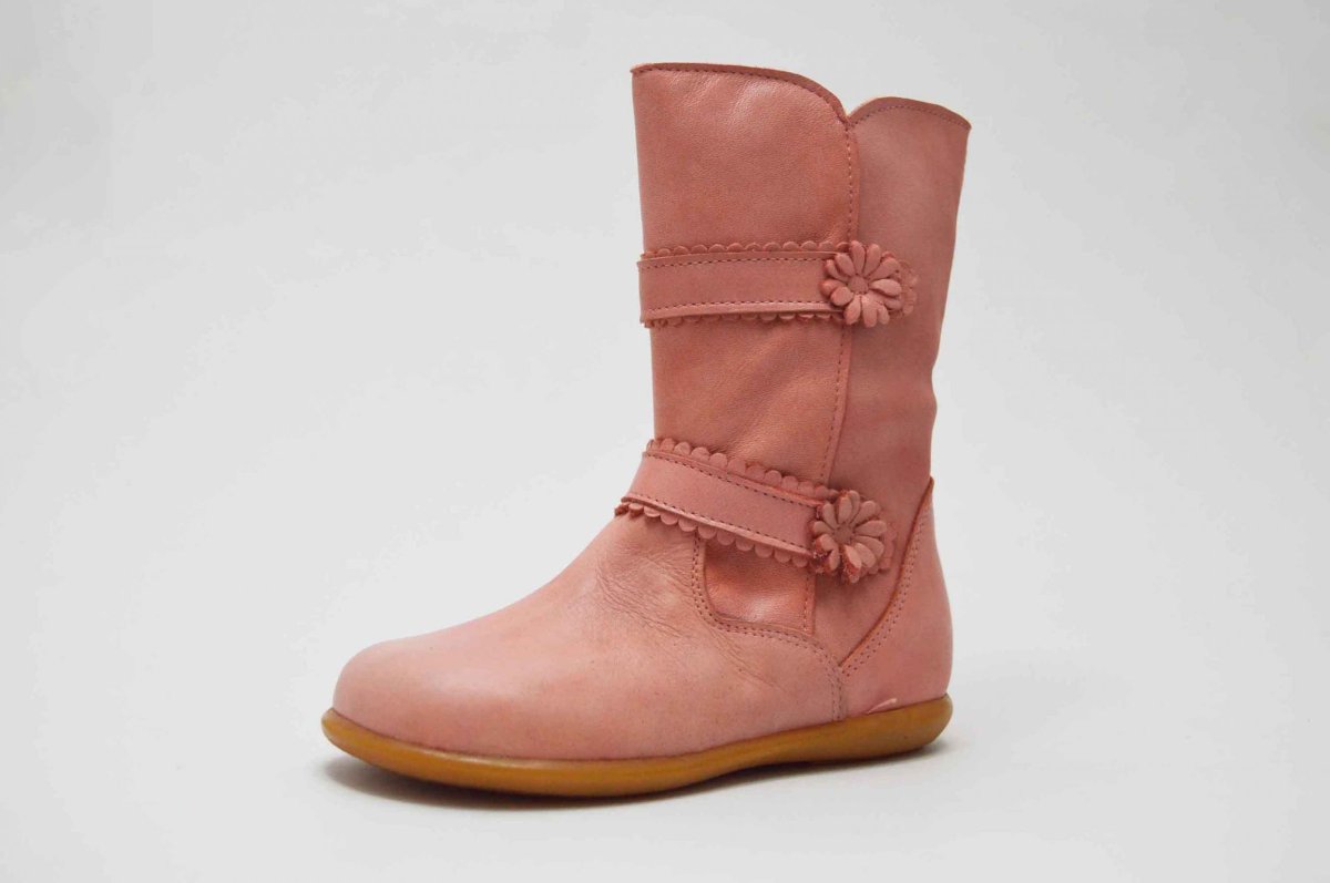 Botas altas flores lateral niñas - Imagen 3