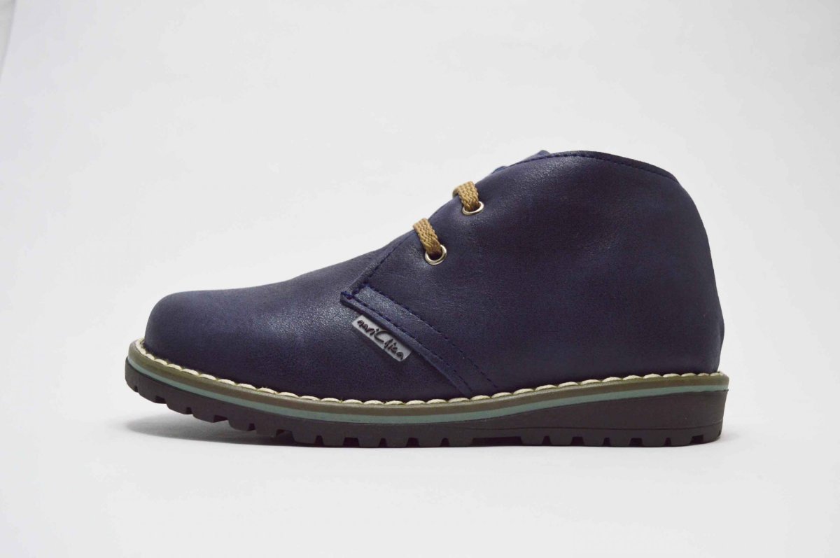 Bota tipo pisacacas cordones niños - Imagen 4