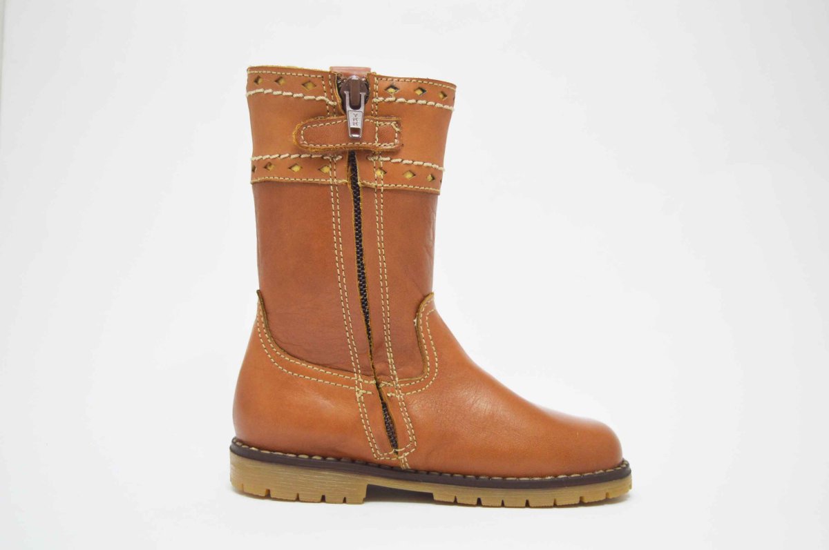 Bota cuero campera borlas niños - Imagen 5