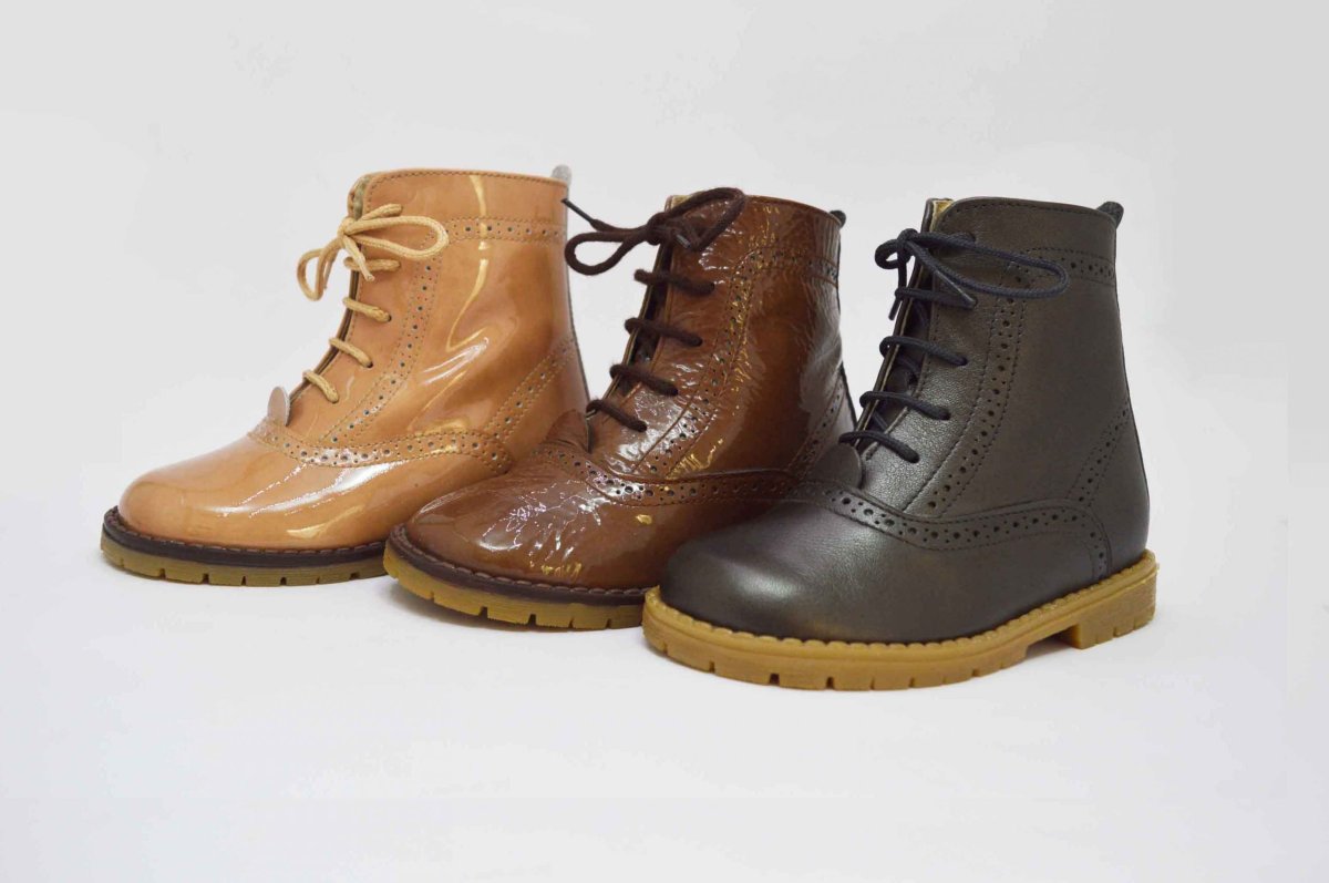 Botas pascualas cordones niñas