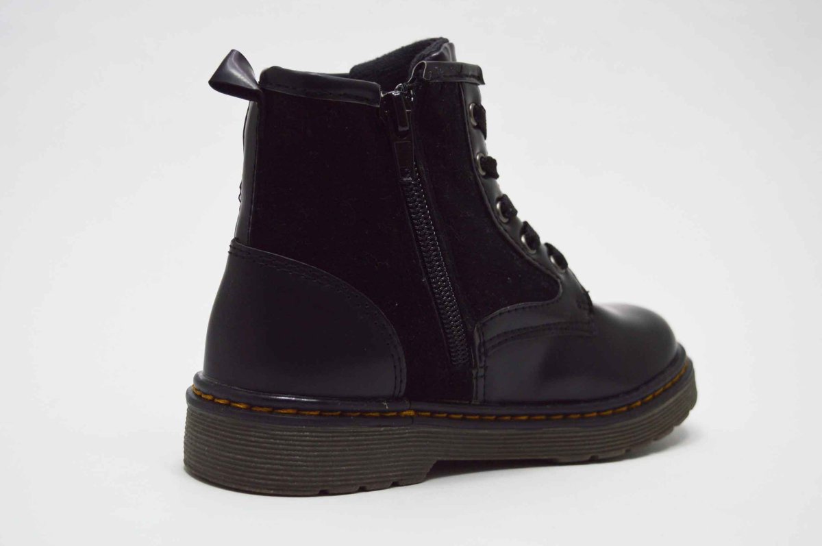Botas estilo militar negro tachuelas niña - Imagen 7