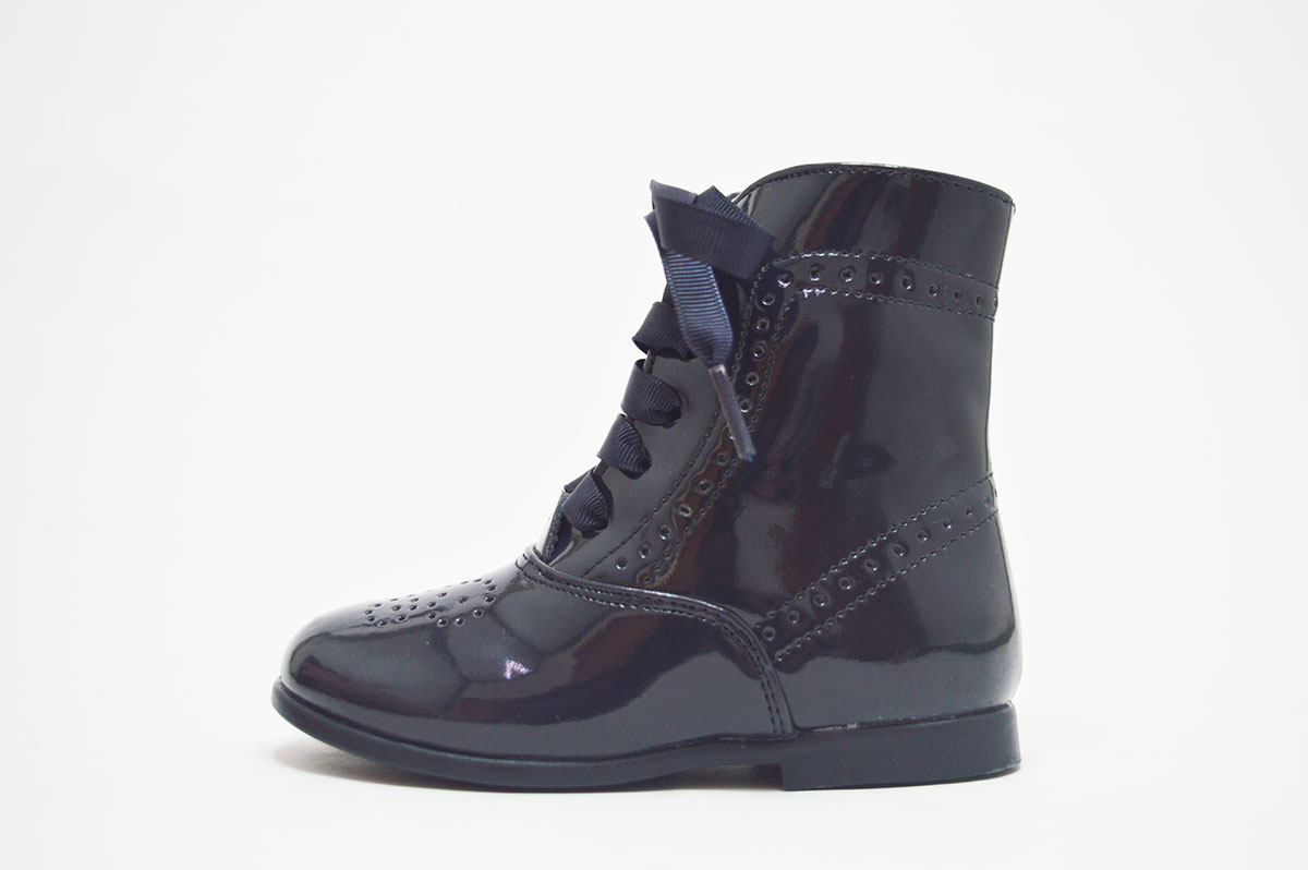 Botas pascualas charol niña - Imagen 9