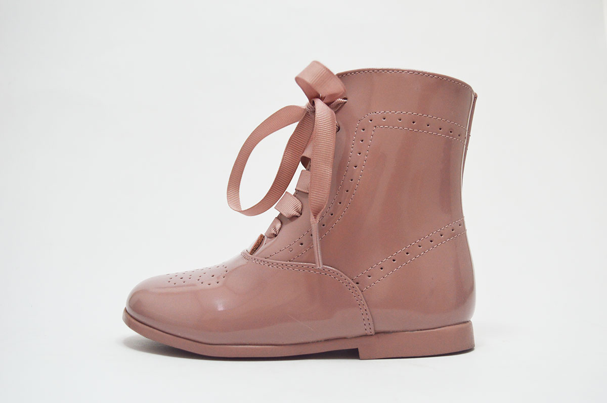 Botas pascualas charol niña - Imagen 3