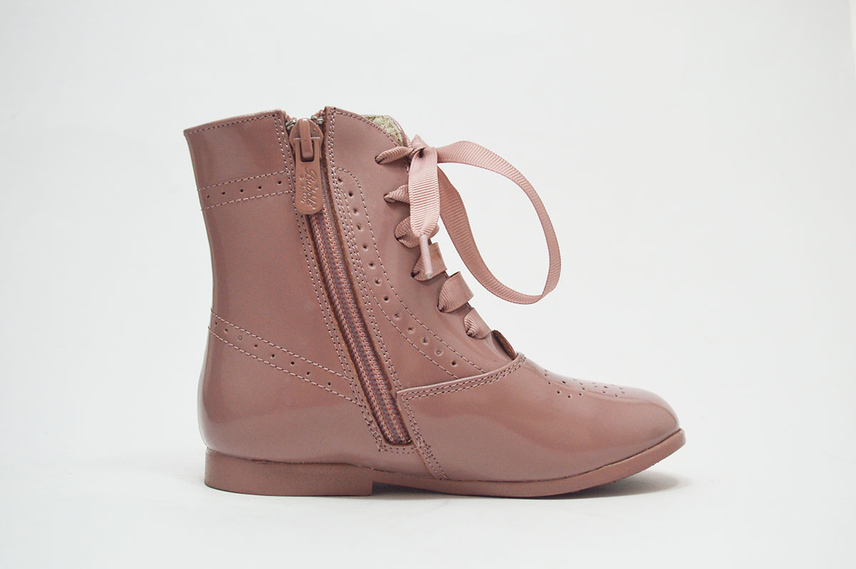Botas pascualas charol niña - Imagen 4