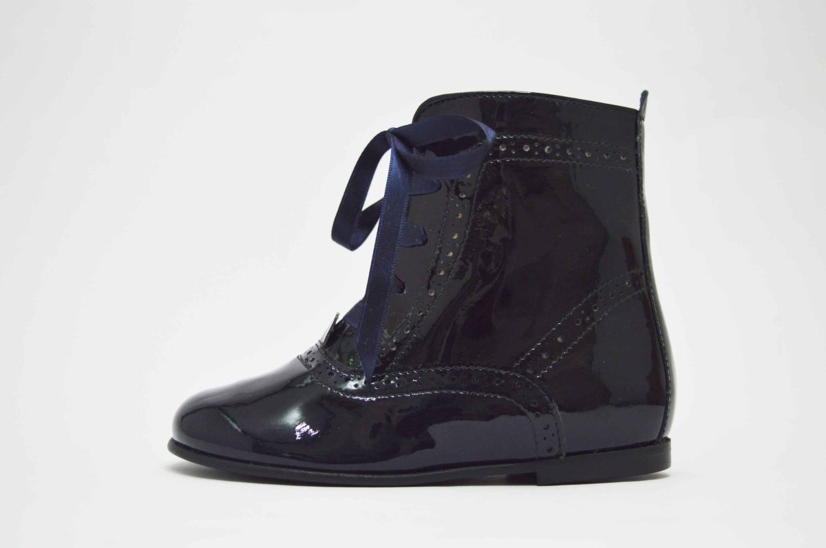 Botas pascualas niñas charol - Imagen 6
