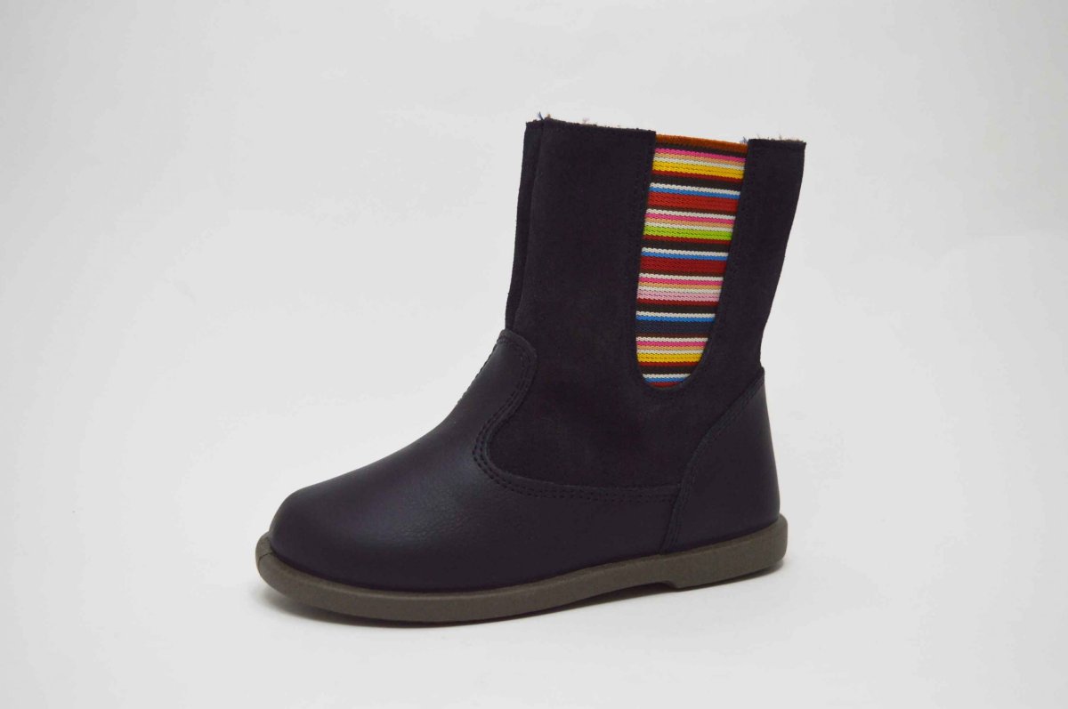 Bota elástico multicolor niña
