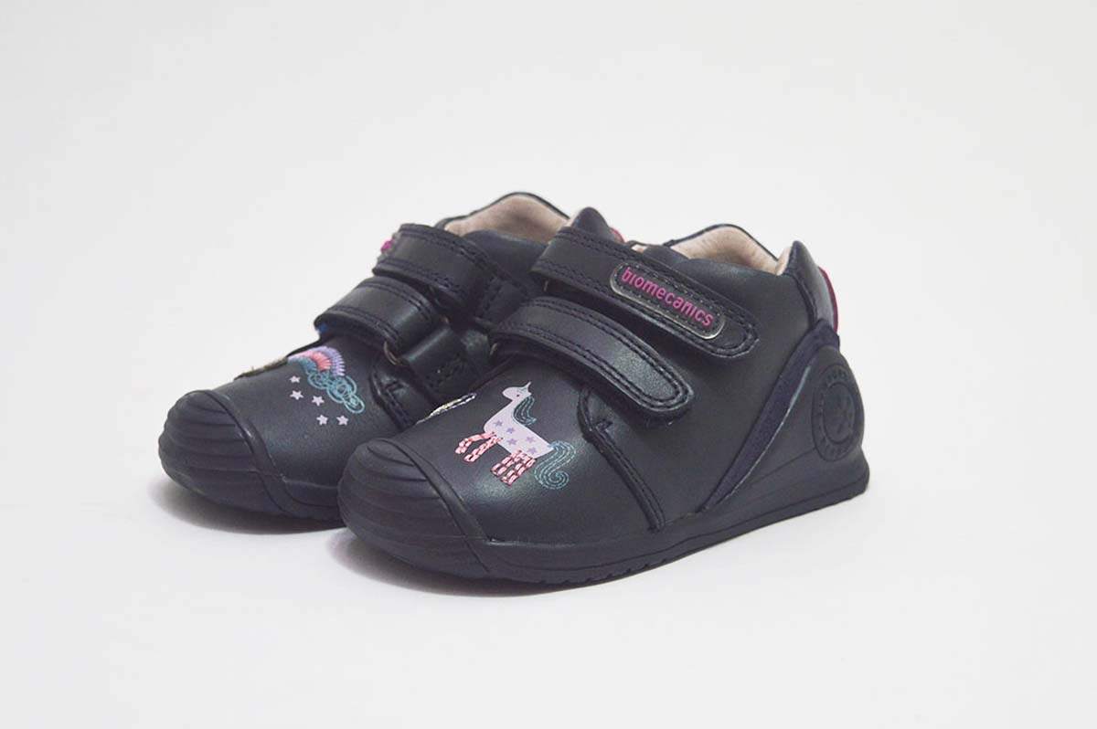 Bota azul unicornio niña Biomecanics - Imagen 4