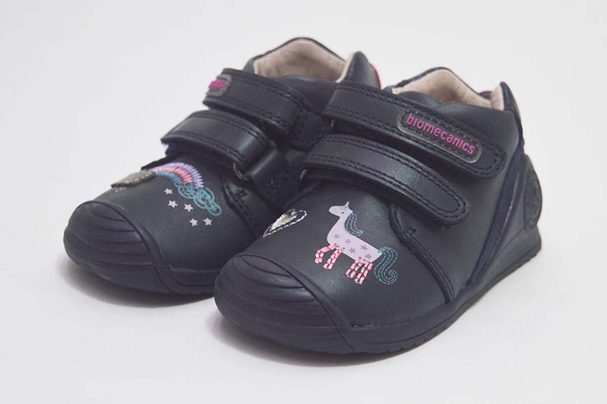 Bota azul unicornio niña Biomecanics - Imagen 3