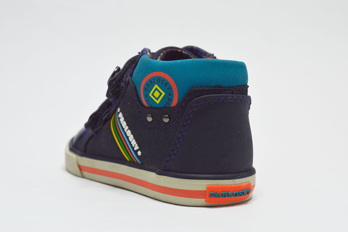 Botas azul rayas laterales niño Pablosky - Imagen 7