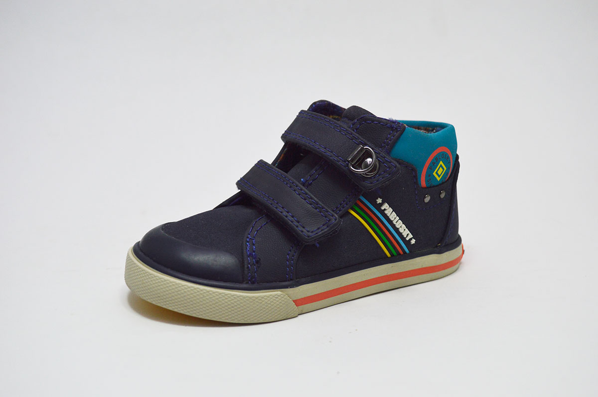 Botas azul rayas laterales niño Pablosky - Imagen 9